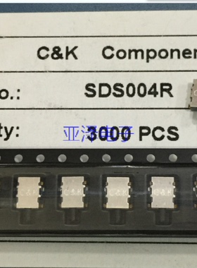 美国C&K贴片检测开关SDS004R微动开关镀金脚SDS001R常开