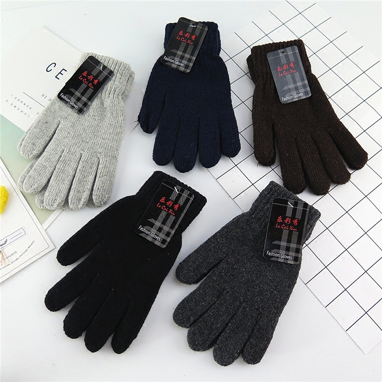 Gants pour homme en Laine Cachemire - Ref 2781651 Image 3