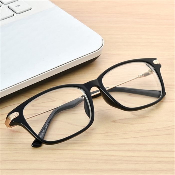 复古方框近视镜有度数轻女士时尚近视眼镜素颜眼镜框成品100-400