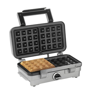 100%英国代购进口CUISINART WAFFLE MAKER不锈钢不粘华夫饼松饼机