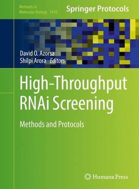 【预订】High-Throughput Rnai Screening: Meth...