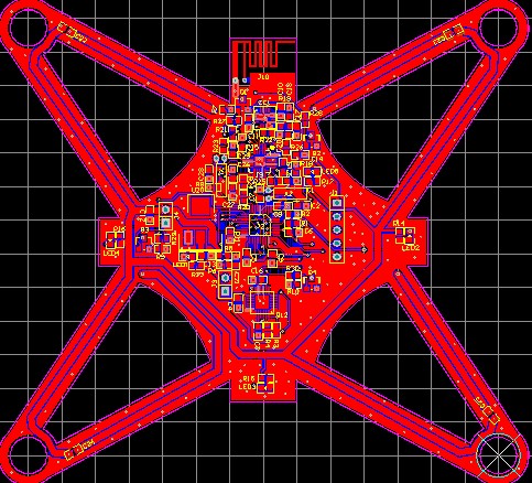 四轴飞行器原理图pcb STM32F103T8U6 MPU6050 SI2303 NRF24L01