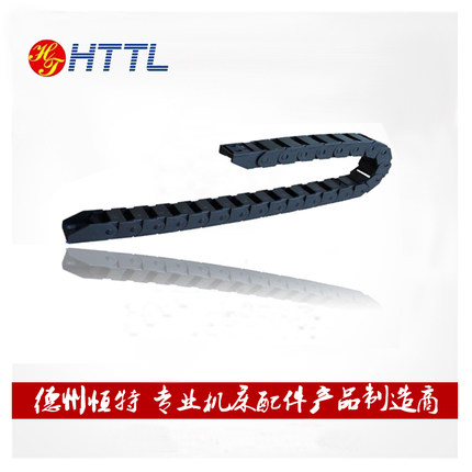 厂家直销10*10 15 20坦克链机床雕刻机配件工程尼龙塑料拖链履带