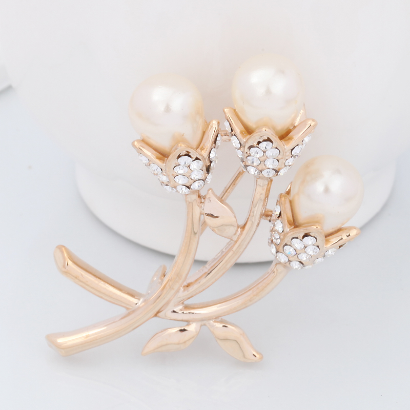 Broche femme YA BAO en Zircon diamant - Ref 1188043 Image 1
