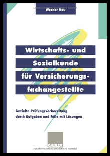 【预售】Wirtschafts- Und Sozialkunde Fur Ver...