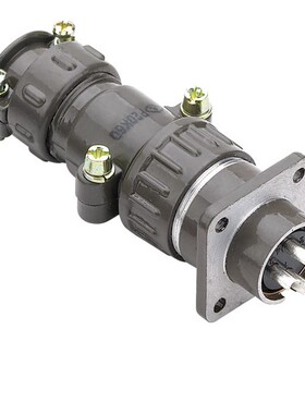 HAOGNCN航空插头插座P20J11Q连接器接插件7芯圆形P20K11A直式反装