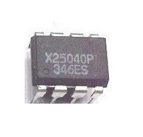 直插 X25040P X25040 进口SPI串行E2PROM芯片 DIP-8封装 可直拍