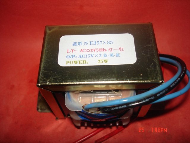 多媒体有源音箱低音炮EI57*35变压器17V16V15V&times;2可订制适用迈迪