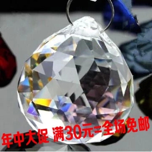 K9水晶球 30 40 珠帘散珠门帘吊坠灯饰配件材料吊球DIY成品坠子