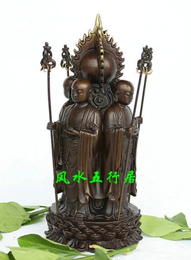 客厅四面佛纯铜造型美观大气