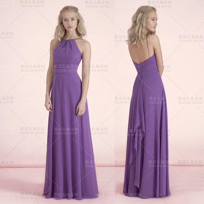 欧美晚装姐妹团姊妹团姊妹裙伴娘裙伴娘礼服订造bridesmaid dress