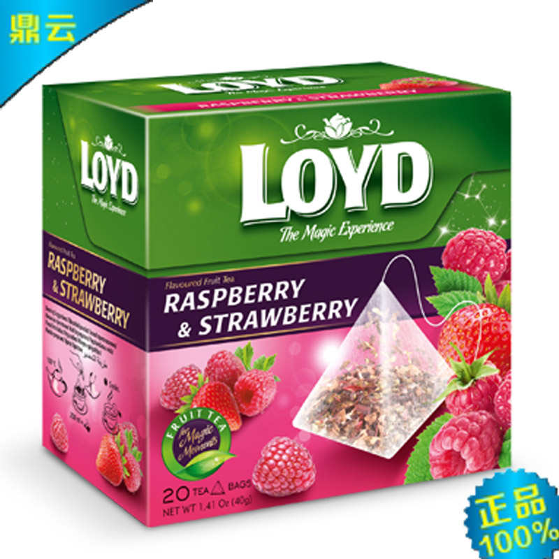 ²¨À¼½ø¿Ú LOYDË®¹û²è Èý½Ç²è°ü ²Ýݮʿ¶àÆ¡Àæ ·ÒÏã¹ûζ²è 2g*20°ü