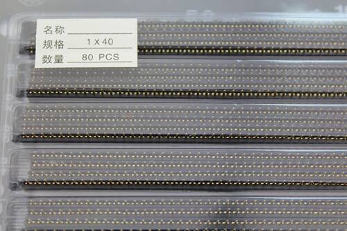 80条 2.54单排座 单排母座1*40  排座 排针座 母座