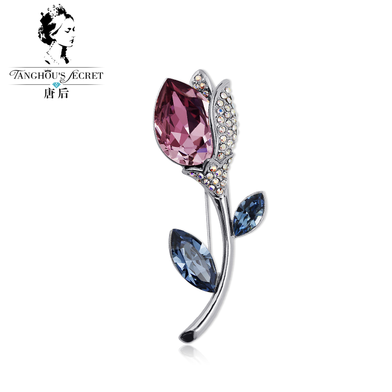 Broche femme en Cristal Swarovski Elements - Ref 1177310 Image 2