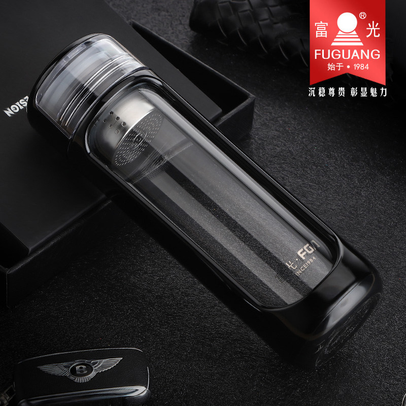Rich optical glass monolayer Portable Water cup filter glass originality men and women Heat double-deck structure teacupin the Tableware , Cup/Cups/Kettle , Glass  category - from Buy2taobao.com to provide professional Taobao agent buy service