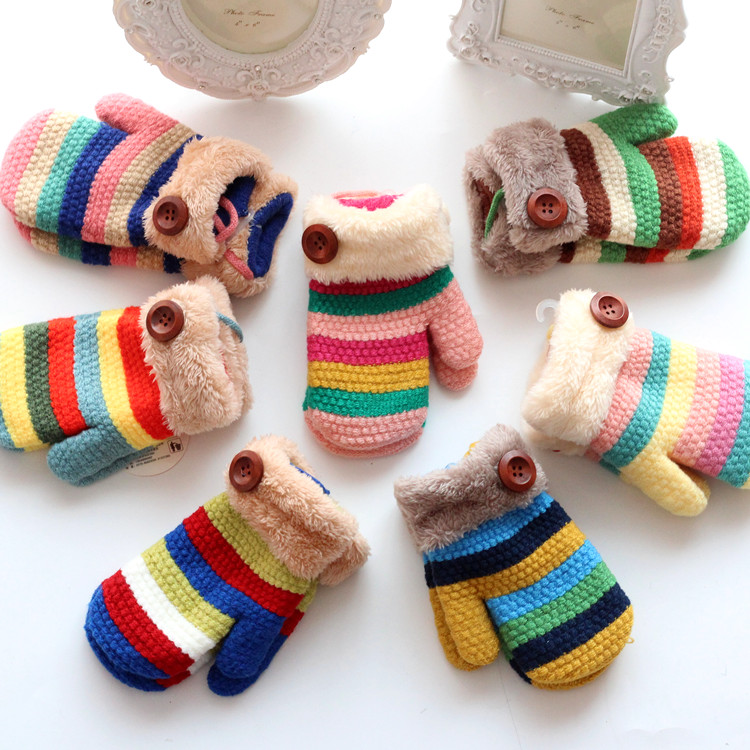 Gants pour enfants en acrylique - Ref 2146291 Image 1