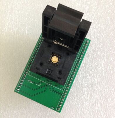 QFN28烧录座 适配座 QFN28转DIP28 ENPLAS 尺寸6*6 间距0.65mm