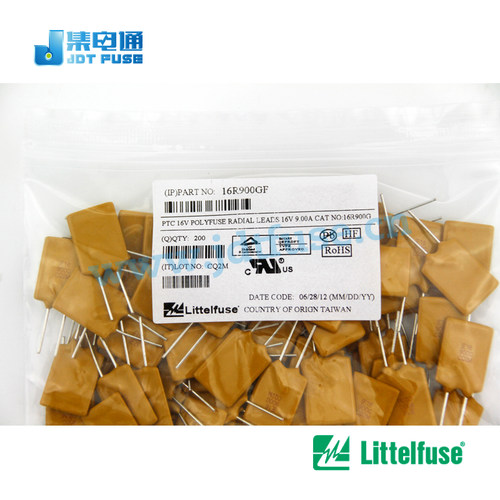 16R900G Littelfuse美国力特插件式可恢复保险丝16V自恢复保险丝
