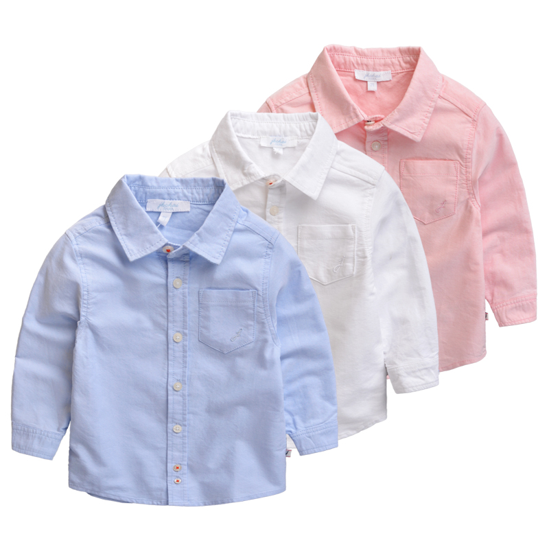 Chemise garcon DUDUJIA à manche longue - Ref 2075701 Image 1