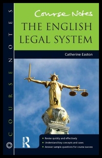Notes Course The English System Legal 预售