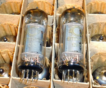 全新苏联6n1n-EB电子管  高质量 升级6P1电子管  参数配对
