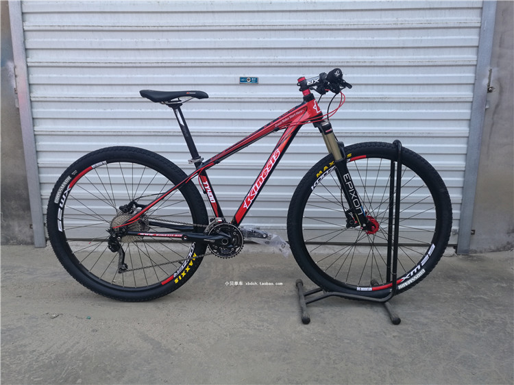卜威ty400 29er山地整车 610大套 神叉 koozer xm29轮组