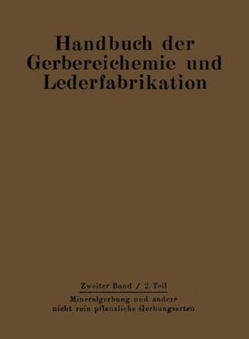 【预订】Mineralgerbung Und Andere Nicht Rein...