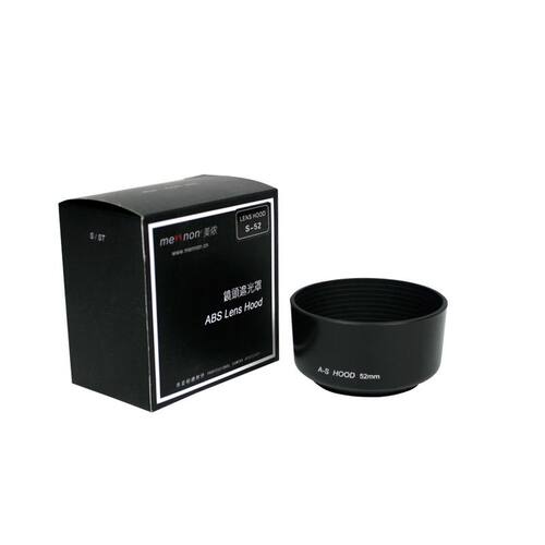正品mennon美侬52mm遮光罩 50 1.8II 尼康50 1.8D 佳能50mm遮光罩