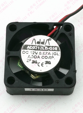 原装ADDA/协喜 AD0212LB-G50 2510 12V 0.07A 2.5CM微型 散热风扇