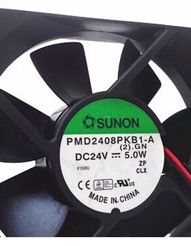 原装SUNON PMD2408PKB1-A 24V 5.0W 8CM 8020 2线变频器散热风扇