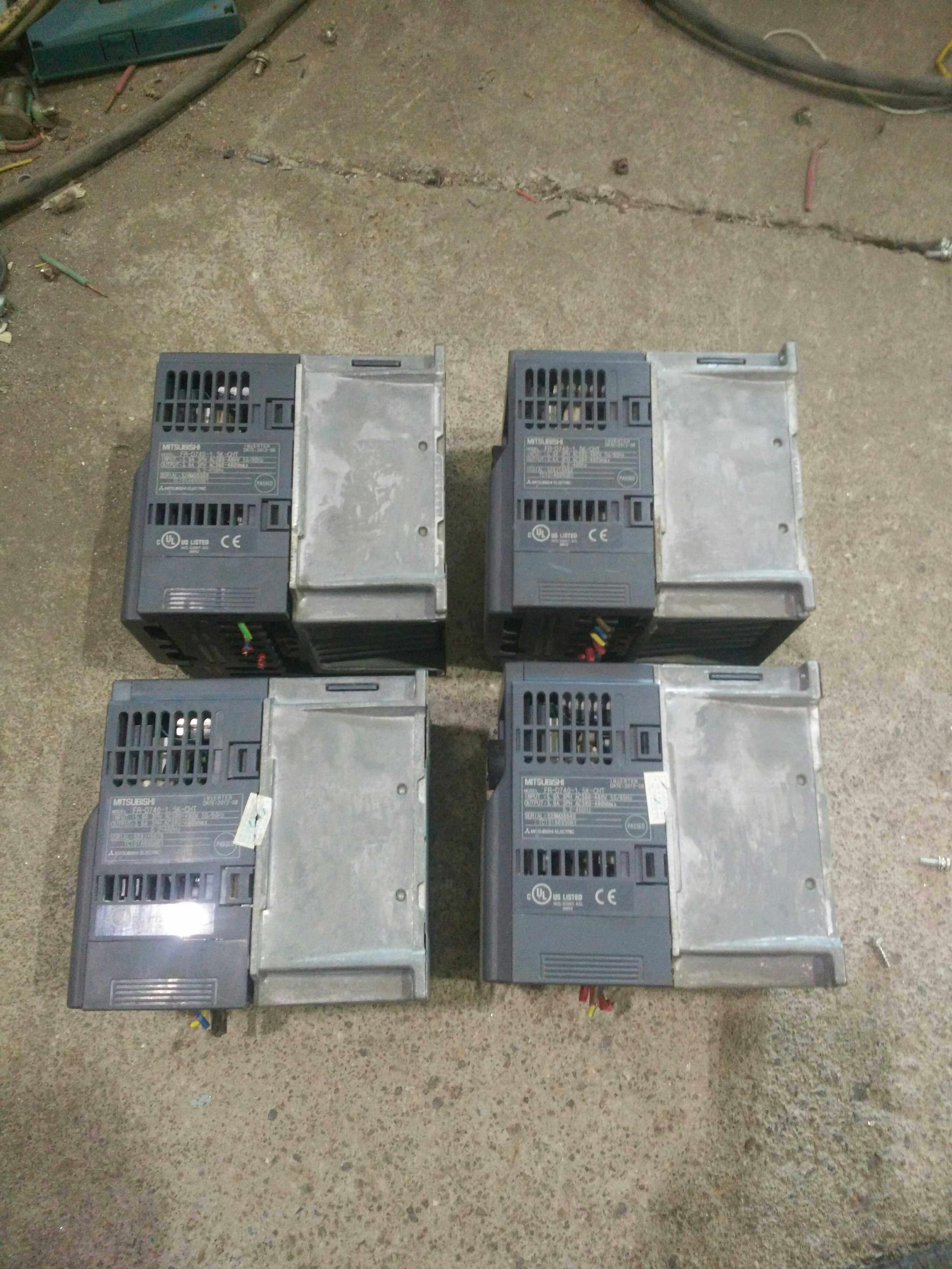 三菱d740变频器fr-d740-1.5k-cht 380v 1.5kw实物图