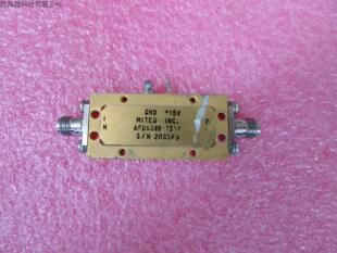 20dB 美国Miteq进口 5.7 18GHz 低噪声微波宽带放大器 SMA