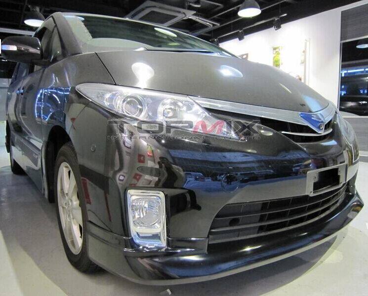 toyota previa hybrid大霸王普瑞维亚estima油电版改装包围套件