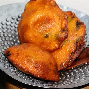 拍4件包邮顺丰福建福清海蛎饼油饼 加工早餐 福州特色小吃糕点6个