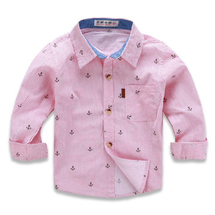 Chemise garcon à manche longue - Ref 2074340 Image 1