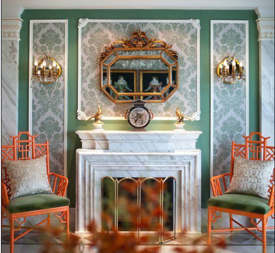 美式高清照片乡村美式田园风格奢华别墅样板间家装室内设计