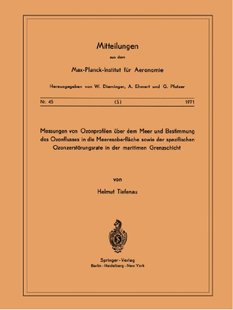 Von Messungen Ozonprofilen Uber ... Dem 预订