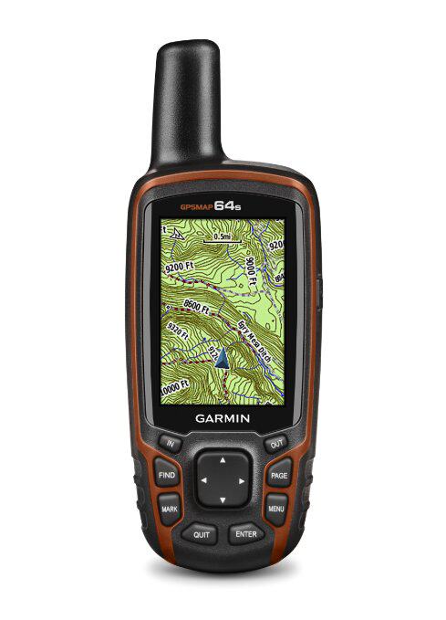 Garmin佳明高明gpsmap 64s 手持gps导航仪 双星蓝牙无线手机通知