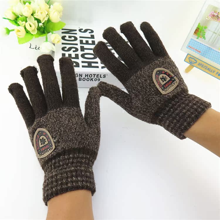 Gants pour homme en de laine - Ref 2781391 Image 3