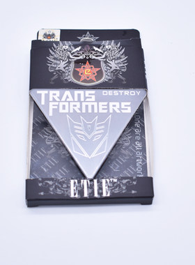 翼贴 变形金刚3 狂派高光铝合金车标 金属车贴 ETIE