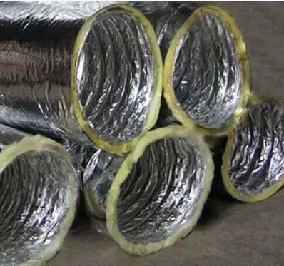 快达保温软管10010m4伸缩排烟管