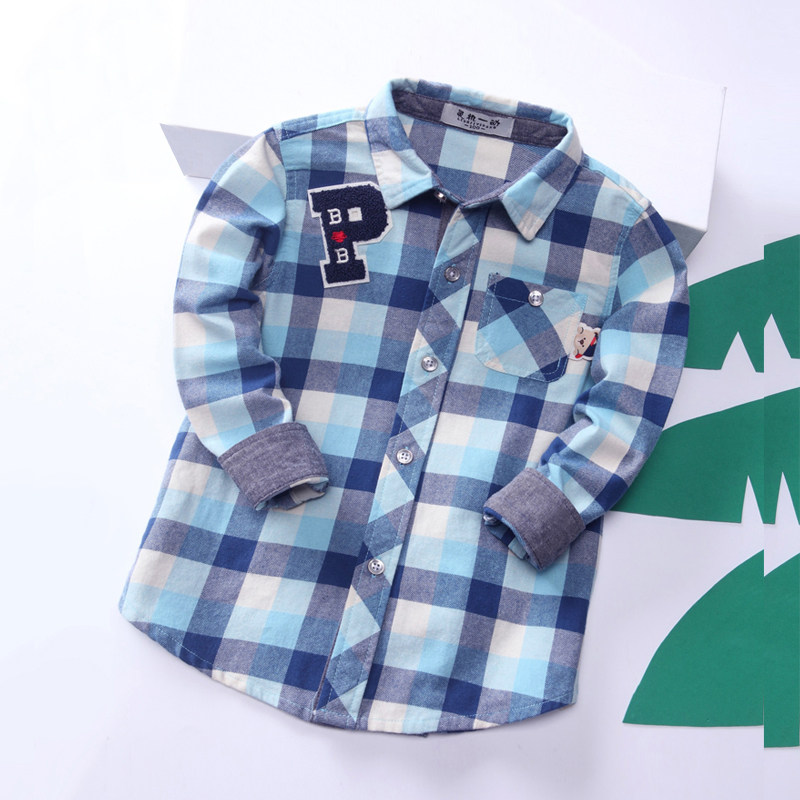 Chemise garcon à manche longue - Ref 2077145 Image 1