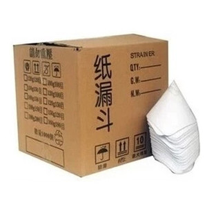 包邮汽车油漆纸漏斗一次性过滤网涂料喷漆烤漆漏斗辅料工具100目