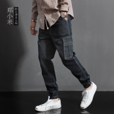 Pantalon cuir homme pour jeunesse pour automne - Ref 1493730 Image 20