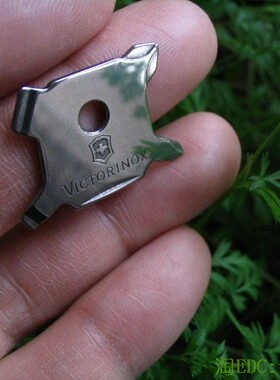 正品VICTORINOX瑞士军刀卡配件多功能不锈钢四合一改锥A7235