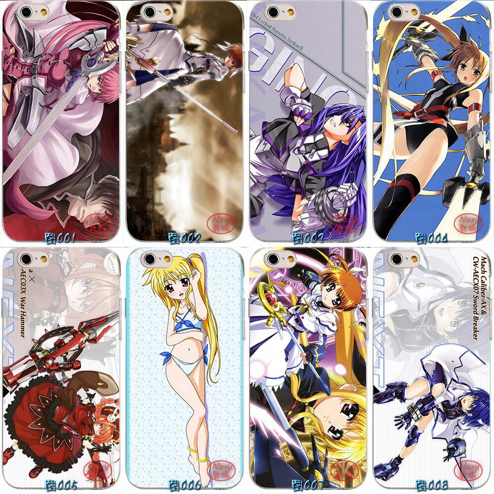 魔法少女奈叶适用于苹果14手机壳12pro硅胶套iphone13promax防摔7plus xr动漫xsmax钢化玻璃壳15mini磨砂11