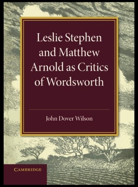 【预售】Leslie Stephen and Matthew Arnold as Critics of W