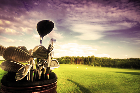 体育海报高尔夫海报房间海报装饰画宣传画高尔夫球会所挂画T2332C