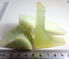 Ювелирные изделия и полуфабрикаты 纯天然岫玉原石岫岩玉毛料diy雕刻练手或标本收藏 特价-4