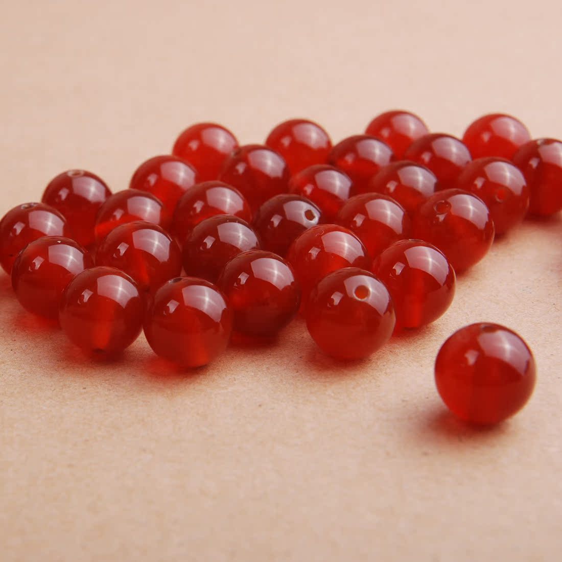 5A-class quality natural red agate loose beads DIY handmade beaded bracelet necklace accessories materials wholesale